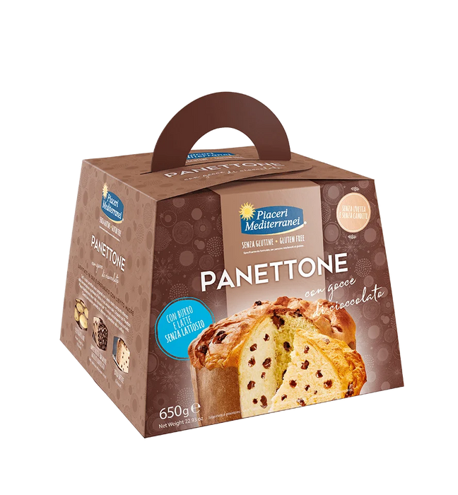 Chocolate Panettone 650g - Piaceri
Tradition trifft Schokolade – der Weihnachtsklassiker in neuer, noch köstlicherer Rezeptur.
Unser glutenfreier Panettone mit Schokotropfen ist der perfekte Begleiter für alle, die in der Adventszeit nicht auf Genuss verzichten möchten – auch nicht bei Unverträglichkeiten.
