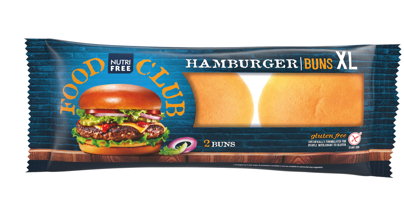 Hamburger Buns XL 200g- Nutri Free
Glutenfreie Panino Hamburger Brötchen XL von Nutrifree. Die glutenfreien Burgerbrötchen Buns haben einen Durchmesser von ca. 14 cm. 