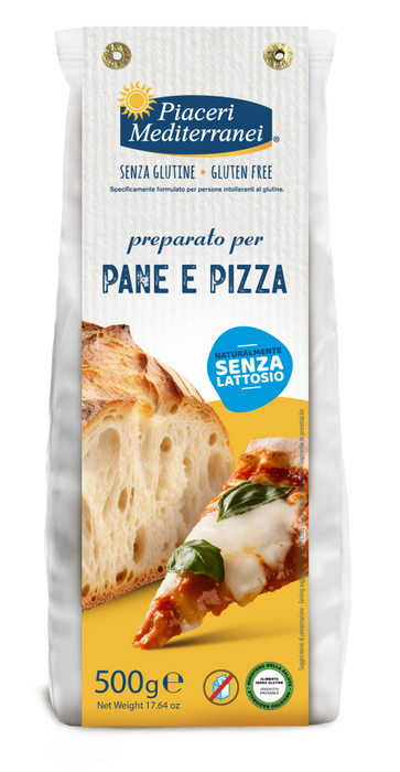 Mischung für Pizza und Weißbrot 500g- Piaceri
Ob knuspriges Brot, fluffige Focaccia oder eine Pizza mit reichhaltigem Belag – diese Mischung ist die perfekte Basis für Ihre kreativen Backideen.