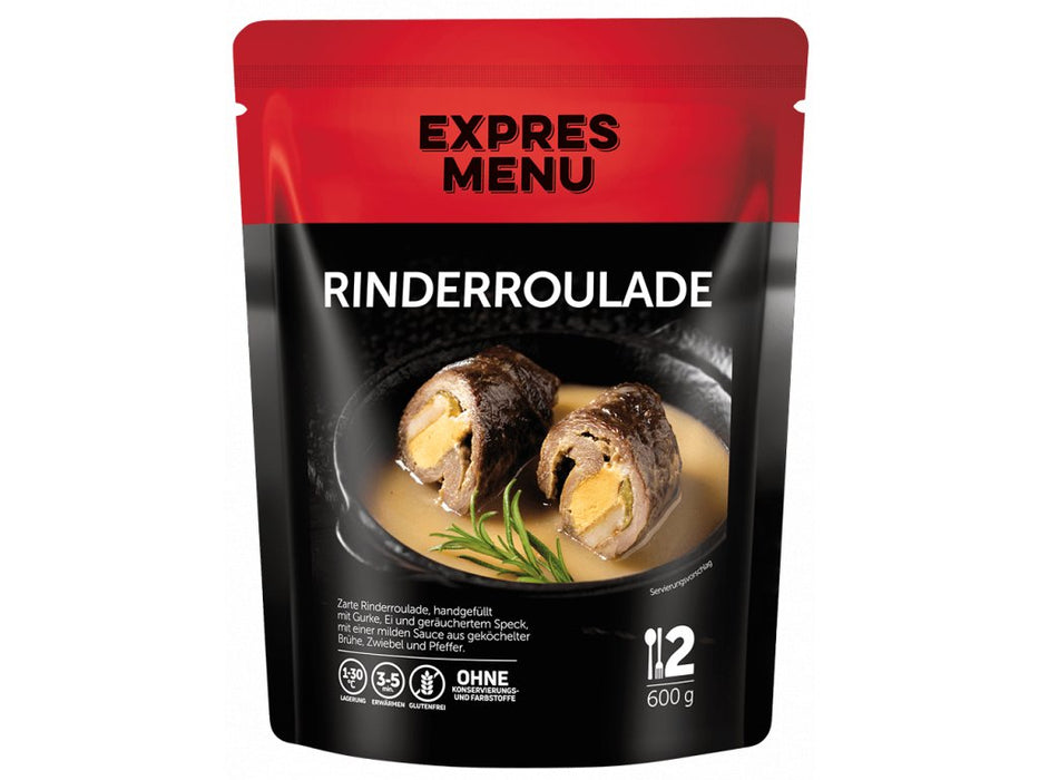 Rinderroulade 600g-Expressmenü