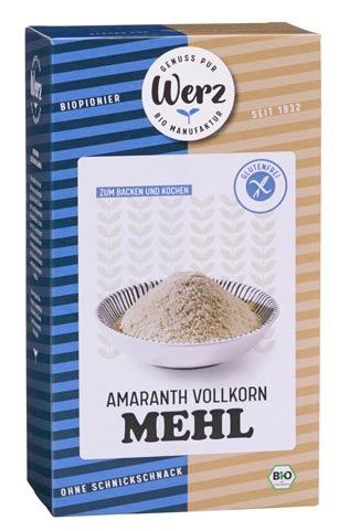 Amaranth Vollkorn Mehl 500g - Werz Bio