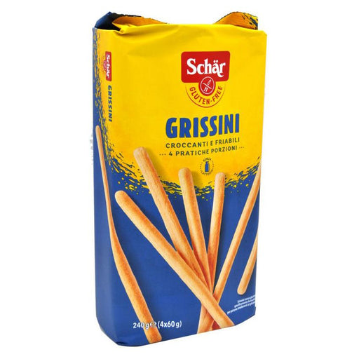 Grissini 150g - Schär
Grissini von Dr. Schär ist das klassische italienische Knabbergebäck. Das glutenfreie Knappergebäck für groß und klein.