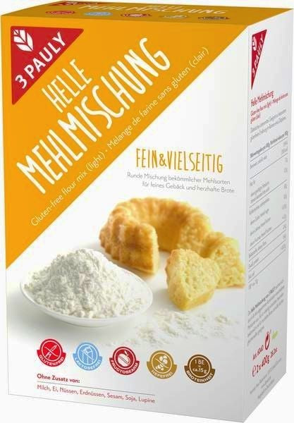 Helle Mehlmischung 800g - 3 Pauly
Glutenfreie helle Mehlmischung von 3 Pauly, für leckere Brote, Brötchen und auch glutenfreie Kuchen. Einfach anzuwenden mit sehr gutem Backergebnis. Unsere Kunden haben sogar schon Nicht-Zölis von Ihren Backergebnissen mit diesem Mehl überzeugt, das spricht für die gute Qualität der Mehlmischung.