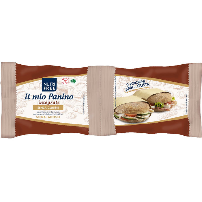 Il Mio Panino integrale (Vollkornbrötchen) 180g - Nutri Free
Mit diesen knusprig, leckeren Panino Brötchen von Nutri Free gibt es den italienischen Klassiker auch als glutenfreie Vollkornvariante.