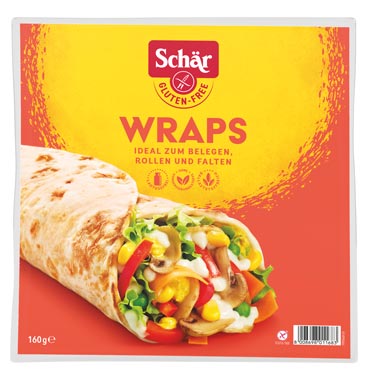 Wraps 160g - Schär
