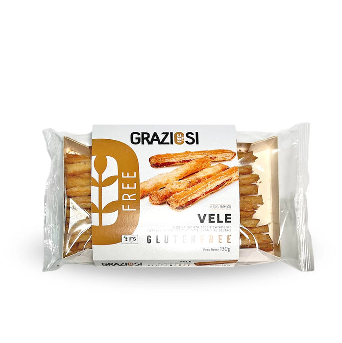 Le Vele (Blätterteiggebäck mit Sesam) - 130g - Graziosi