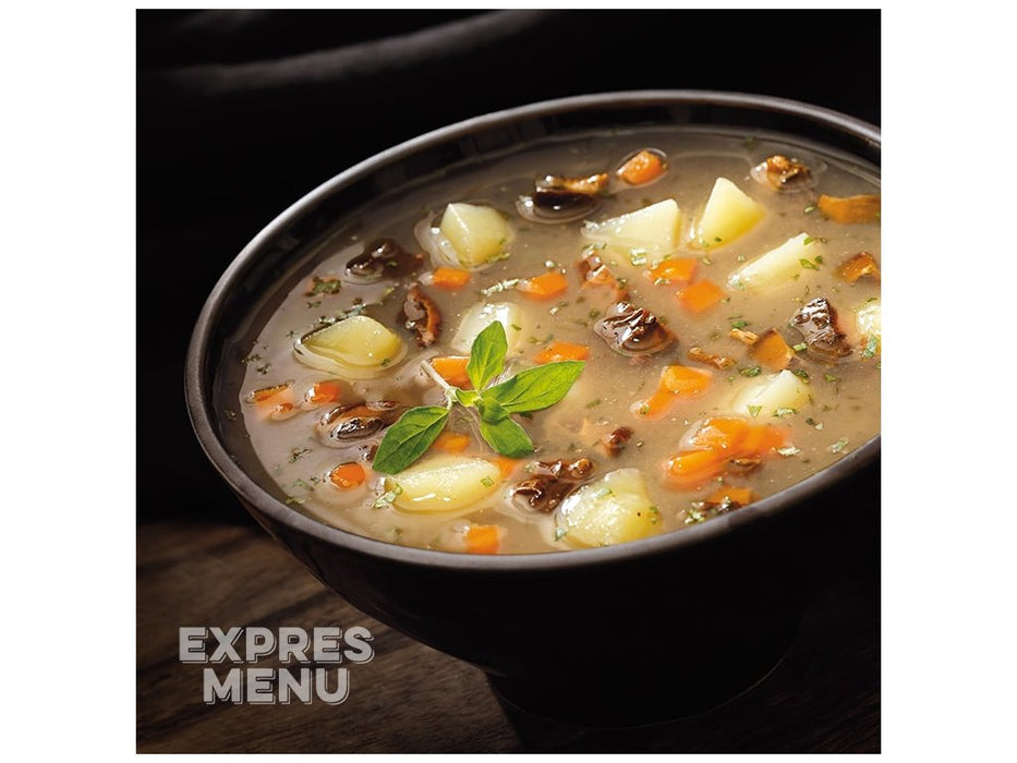 Kartoffelsuppe mit Waldpilzen 300g-1 Port. Expressmenü
