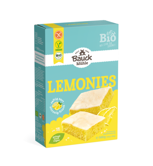 Backmischung Lemonies 500g - Bauck Mühle

Diese glutenfreie Backmischung ist perfekt für alle, die den kleinen süßen Genuss zwischendurch lieben.