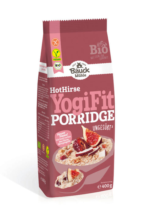 Hot Hirse Yogi Fit -vorher Morgengold 400g- Bauckhof bio