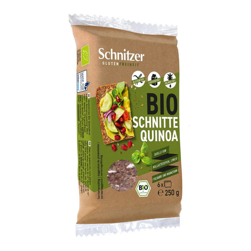 Black Quinoa Schnitten 250g - Schnitzer

Ein Brot, das nicht nur sättigt, sondern auch ein gutes Gefühl hinterlässt. 💚