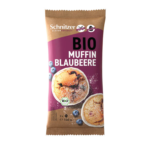 Blaubeer Muffins 140g - Schnitzer Bio

Locker. luftig. leicht - die besten Zutaten in einer fruchtigen Kreation aus saftigem Rührteig und feinen, ganzen Heidelbeeren.
