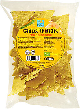 Chips'O mais Nacho Cheese ( Nachos) 125g- Pural Bio

Entdecken Sie die unwiderstehlich leckeren Pural Nacho Cheese Maischips, die ideale Knabberei für jede Gelegenheit! 