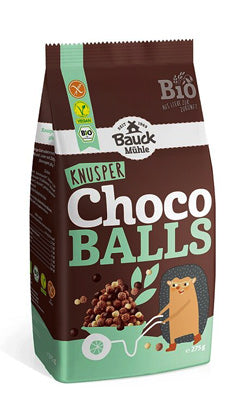 Choco Balls 275g - Bauckhof Bio

Die Bio Choco Balls von Bauk Mühle dürfen bei keinem Frühstück fehlen, ob&nbsp;Kakaobälle, Quinoakugeln oder&nbsp;Zartbitter-Maisbälle, hier ist für jeden was dabei.&nbsp;Ob zum Frühstück mit Milch oder als Snack zwischendurch, die Choco Balls gehen einfach immer. Und das Beste: Die Leckerei ist natürlich glutenfrei und vegan.