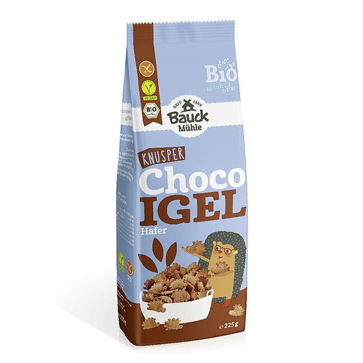 Choco Igel Hafer 225g Bauckhof BIO

Igel Eduard ist unser Bauck-Maskottchen und schmeckt als herrlich knuspriger Schoko-Igel Groß und Klein. Unsere Schoko-Igel aus Hafer sind nicht nur perfekt zum Frühstück, sondern auch als leckeres knuspriges Topping oder als Snack zwischendurch. Und das Beste: Sie sind aus Hafer, dezent gesüßt und mit bestem Kakao. Natürlich glutenfrei.