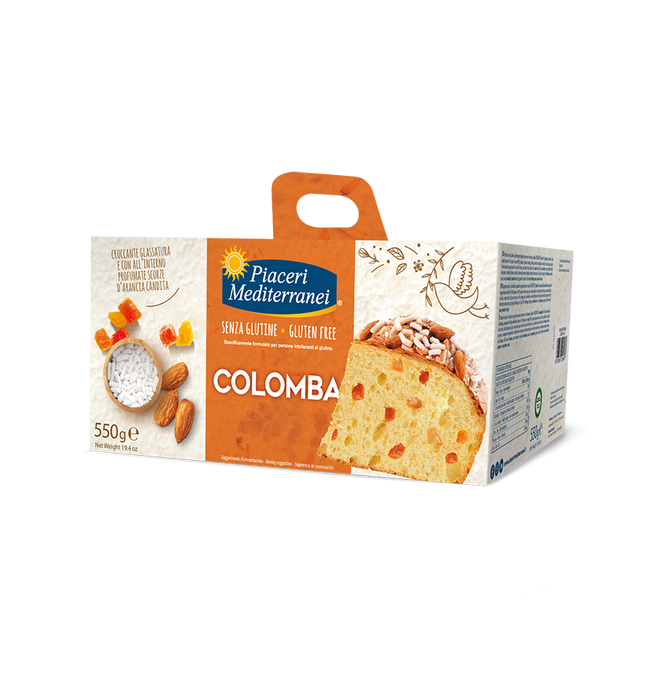 Colomba Classica 550g - Piaceri

Die Königin der Osterfeiertage – jetzt auch glutenfrei.