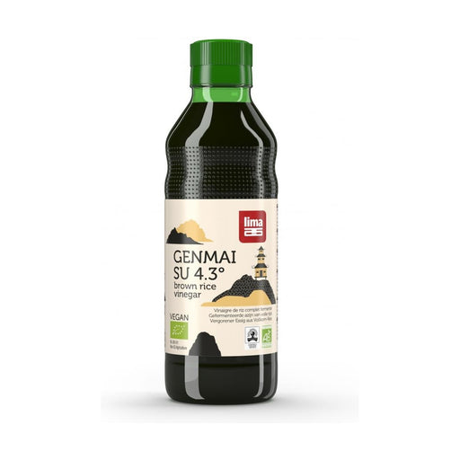 Genmai Su Reisessig 250ml - Lima bio

Genmai Su ist ein Reisessig mit einer schönen Honigfarbe. Sein frischer Geschmack ist besonders mild, was auf die Reissorte und die Herstellungsmethode zurückzuführen ist