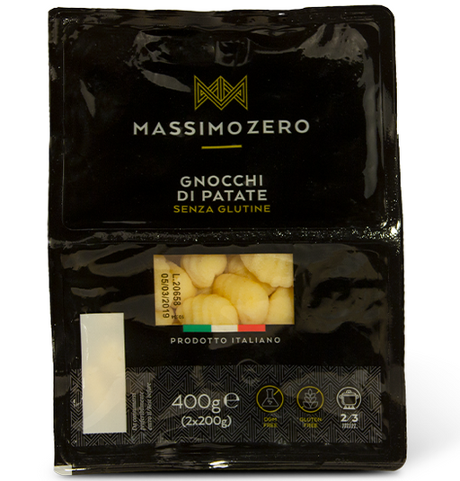Gnocchi di Patate 400g - Massimo Zero

Die glutenfreien Kartoffel-Gnocchi von Massimo Zero bringen authentische italienische Küche direkt auf den Teller