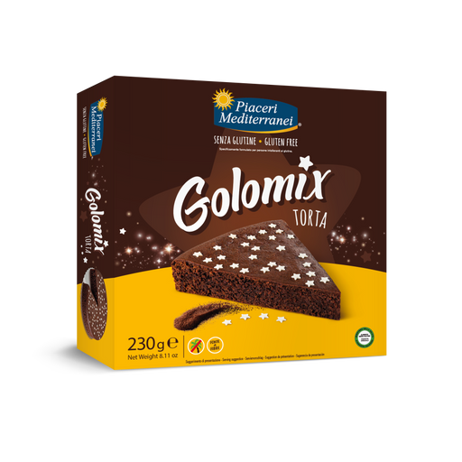 Golomix Torta 230g - Piaceri

Perfekt für gemütliche Nachmittage, kleine Genussmomente zwischendurch oder als süßer Star auf jeder Feier.