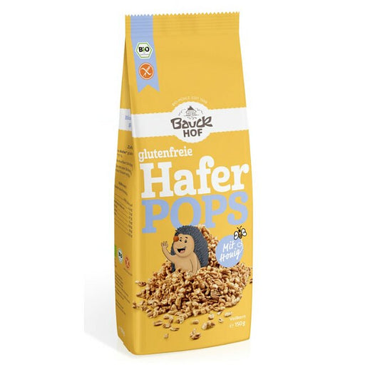 Haferpops mit Honig  150g - Bauckhof Bio

Der Hafer wird frei von Glutenverunreinigungen angebaut und verarbeitet. Jede Charge wird im Labor auf Glutenfreiheit analysiert. Es wird empfohlen, glutenfreie Hafer Produkte langsam und schrittweise in einen glutenfreien Speiseplan zu integrieren.