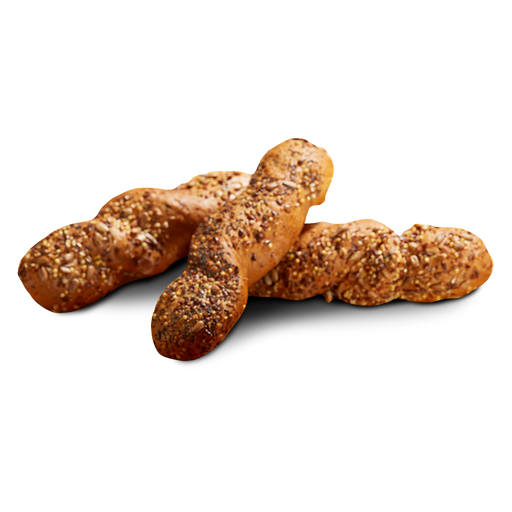 Körnerstangen glutenfrei 4x75g - Poensgen

Kernig, saftig und vielseitig im Genuss – unsere glutenfreien Körnerstangen vereinen Röstaromen mit mildem Knabbergenuß. Fein verfeinert mit Gouda, zahlreichen Saaten und im Trieb durch traditionelles Natursauerteigverfahren – ganz ohne Gluten, Ei und Schalenfrüchte. DLG‑Silber ausgezeichnet 2018.
