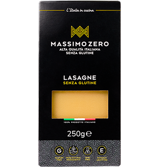 Lasagne 250g - Massimo Zero

Die glutenfreien Lasagneplatten von Massimo Zero bringen echtes italienisches Familiengefühl in die Küche.