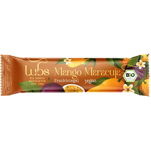 Mango Maracuja Fruchtriegel 30g - Lubs Bio

Der fruchtig-exotische Geschmack tropischer Maracujas wir ergänzt vom vollen Aroma sonnenreifer Mangos.
