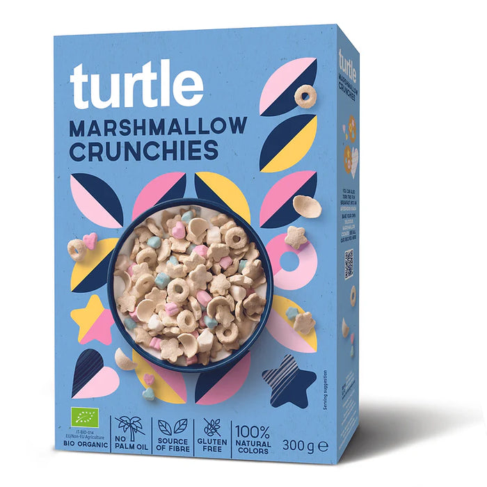 Marshmallow Crunchies 300g -Turtle Bio