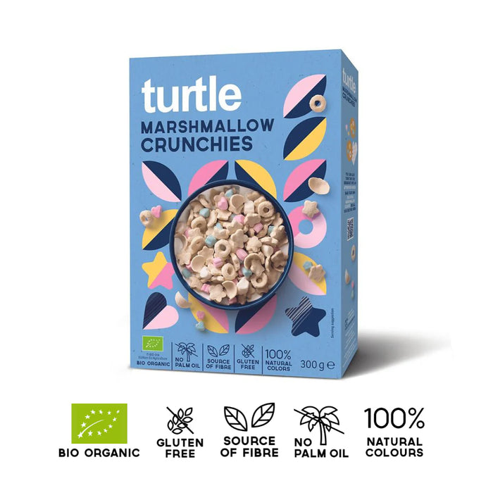 Marshmallow Crunchies 300g -Turtle Bio