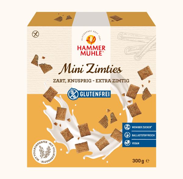 Mini Zimties Cerealien 300g - Hammermühle

Perfekt für alle, die den süßen Crunch lieben und bewusst auf hochwertige Zutaten achten. 
