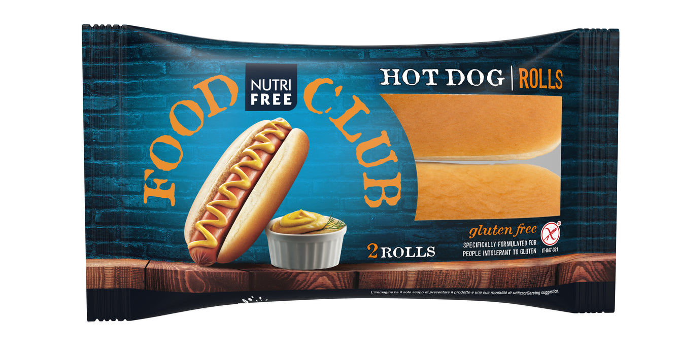 Hot Dog Rolls 65g - Nutri Free