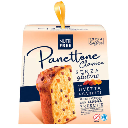 Panettone senza Canditi Classico 600g - Nutri Free

 Mit seinem weichen, zarten Teig begeistert er nicht nur durch seine exquisite Textur, sondern auch durch die köstliche Füllung aus saftigen Rosinen und bunten kandierten Früchten. 