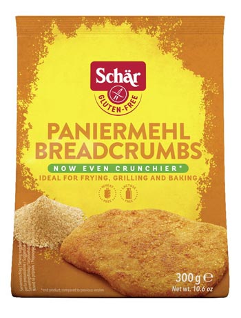 Paniermehl 300g - Schär

Denn was ist schon ein Schnitzel ohne leckere Panade?
