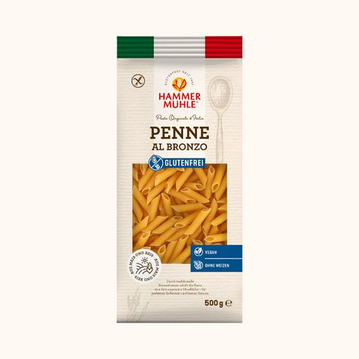 Penne al bronzo 500g - Hammermühle

Ideal für sommerliche Gemüsegerichte, cremige Saucen oder klassische Nudelgerichte – jede Portion ein Genussmoment voller Aroma. 