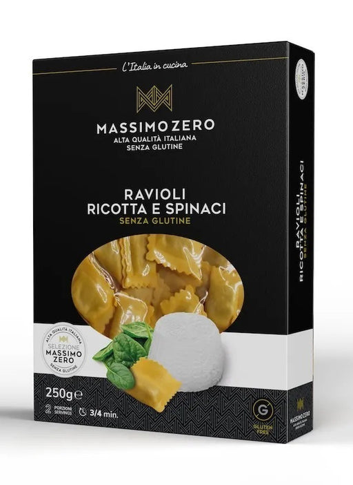 Ravioli Ricotta e Spinaci 250g - Massimo Zero

Die glutenfreien Ravioli mit Ricotta und Spinat von Massimo Zero vereinen authentischen italienischen Geschmack mit hochwertiger Handwerkskunst.