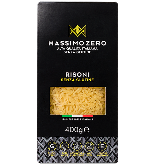 Risoni 400g - Massimo Zero

Die glutenfreien Risoni von Massimo Zero überzeugen mit ihrer feinen, reisähnlichen Form und sind ein vielseitiger Klassiker der italienischen Küche.
