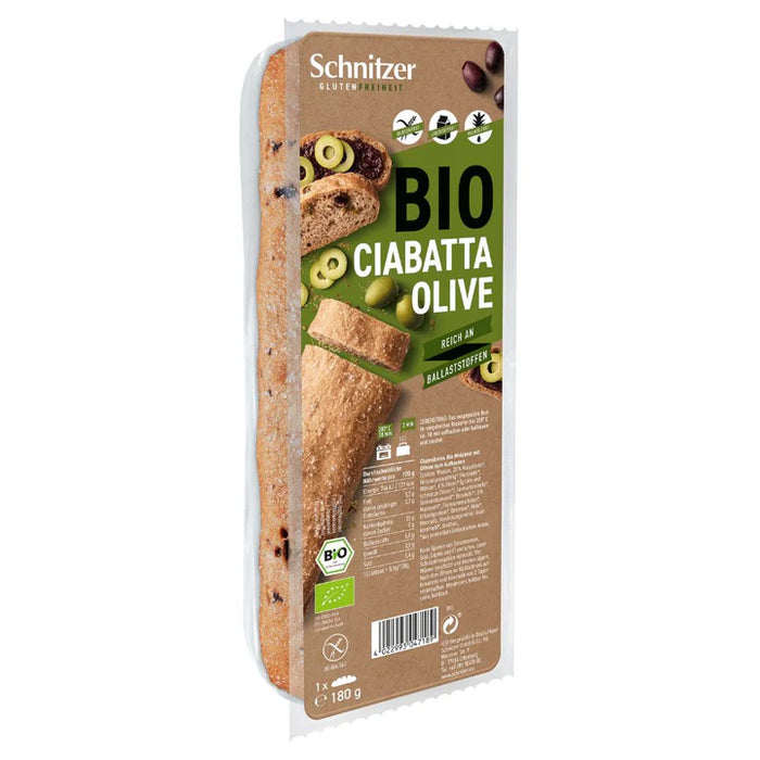 Ciabatta Olive 180g -Schnitzer Bio