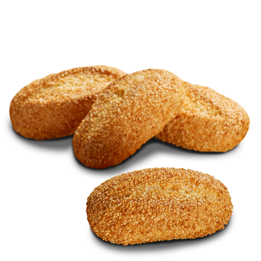 Sesambrötchen glutenfrei 4x75g - Poensgen

Nussig aromatisch, knusprig und absolut verträglich – die Sesambrötchen verbinden den feinen Geschmack von Sesam mit traditioneller Handwerkskunst. Gebacken im Natursauerteigverfahren und frei von Gluten, Laktose, Ei, Soja und Schalenfrüchten, bieten sie maximalen Genuss ohne Kompromisse