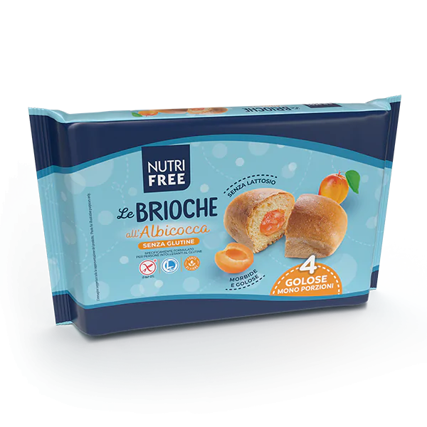 Brioche all'Albicocca (Aprikosenfüllung) 200g- Nutri free ( Neu)