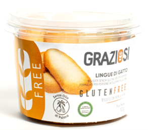 Lingue di Gatto (Katzenzungen) 120g- Graziosi