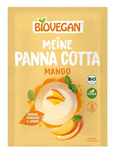 Panna Cotta Mango 38g - Bio Vegan