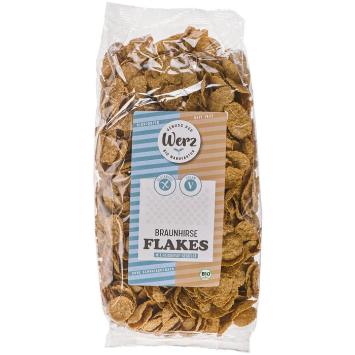Braunhirse Flakes 250g - Werz Bio

Starten Sie mit den köstlichen glutenfreien Braunhirse-Flakes von Werz gesund und bewusst in den Tag. Reine wertvolle Braunhirse ist der Grundbestandteil dieser köstlichen glutenfreien Frühstücksflocken.