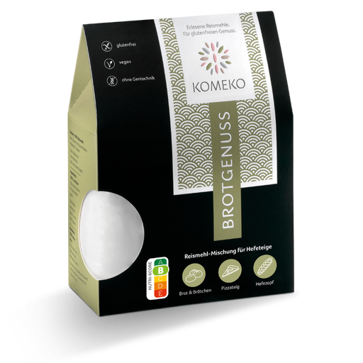 Brotgenuss Reismehl für Brot , Pizza, Germteig 500g - Komeko

Dieses Reismehl Brotgenuss ist geeignet für die Herstellung von: glutenfreien Brot, glutenfreie Brötchen, Pizzateig und Bagels.