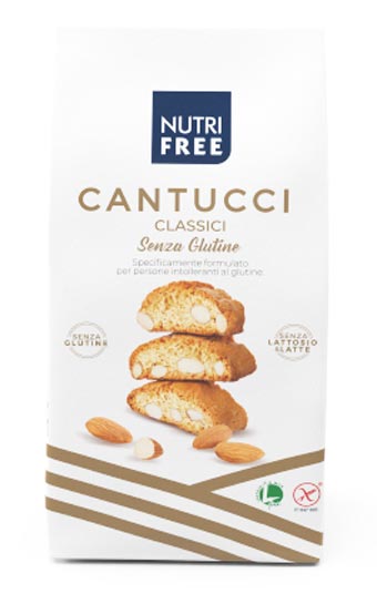 Cantucci Mandelgebäck 240g - Nutri Free

Glutenfreie Cantucci von Nutrifree. Italienische Kekse.