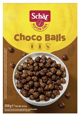 Choco Balls 250g - Schär

Die knusprig-schokoladige Energiespritze. Mit den leckerknusprigen Milly Magic 1-2-3 kommen Ihre Gehirnzellen so ganz nebenbei auf Hochtouren!