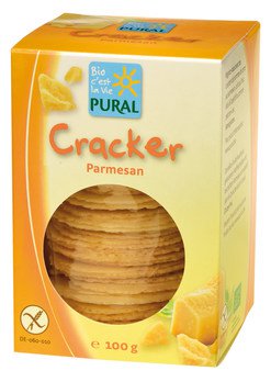 Cräcker Parmesan 100g - Pural bio

