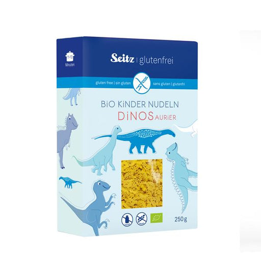 Dinosaurier Kindernudeln 250g - Seitz BIO

Die Dinos lassen Kinderherzen höher schlagen und machen so auch bei den Kleinen Lust auf ein leckeres Nudelgericht.