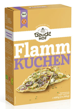 Flammkuchen glutenfrei 400g - Bauckhof Bio