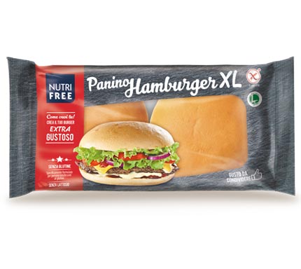 Panino Hamburger XL 200g- Nutri Free