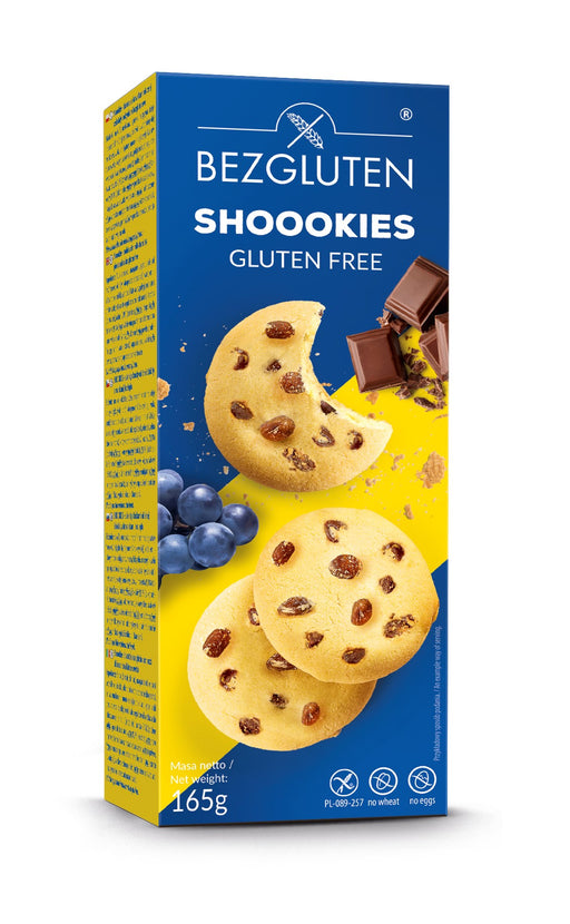 Shookies -Kekse mit Scholadenstücke 165g- Bezgluten