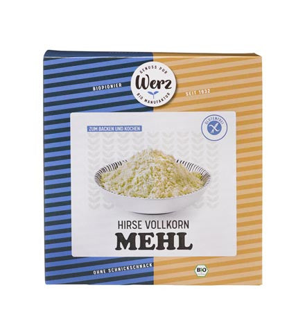 Hirse Vollkorn Mehl 1000g - Werz Bio